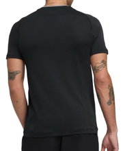 Wilson Tennis-Tshirt Crew Team Seamless schwarz Herren